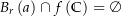 $B_r\left(a\right) \cap f\left(\C\right) = \emptyset$