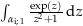 $\int_\curve{\i}{1} \frac{\exp\left(z\right)}{z^2+1} \dz$